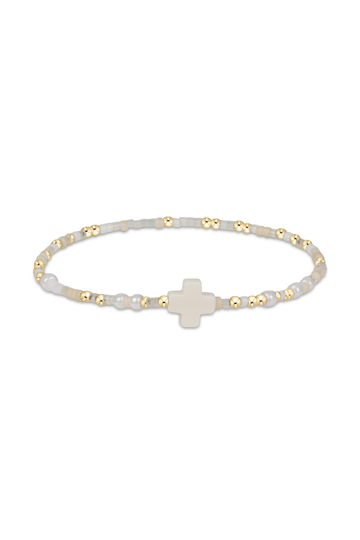 Enewton Extends - Hope Unwritten Signature Cross Bracelet - Call Me On My Shell