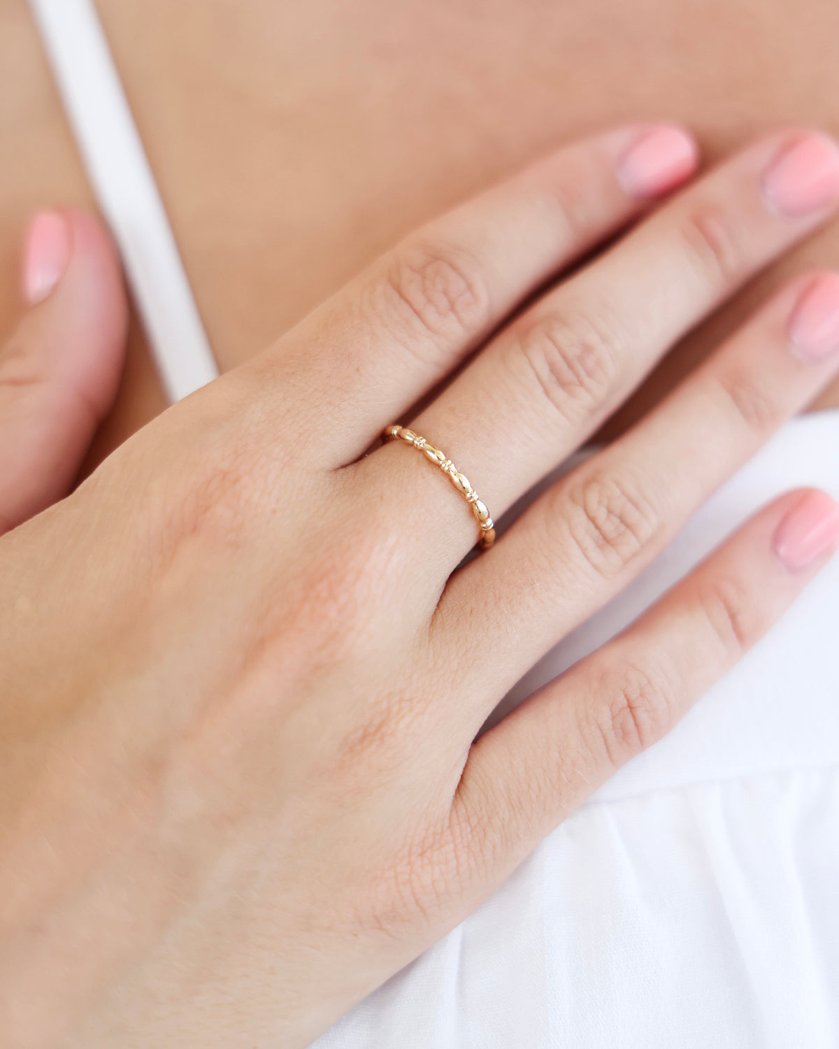 Enewton Harmony Gold Ring The Seaside Style 30A Cabana Seaside Florida