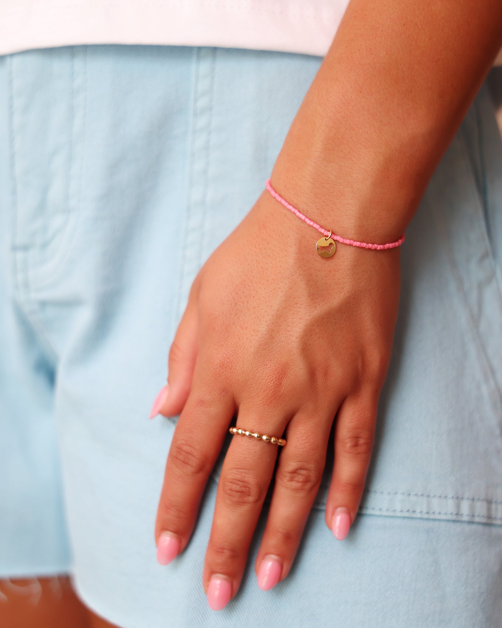 Enewton Hope Classic Bud the Dachshund Disc Bracelet Bubblegum Seaside Florida 30A The Seaside Style