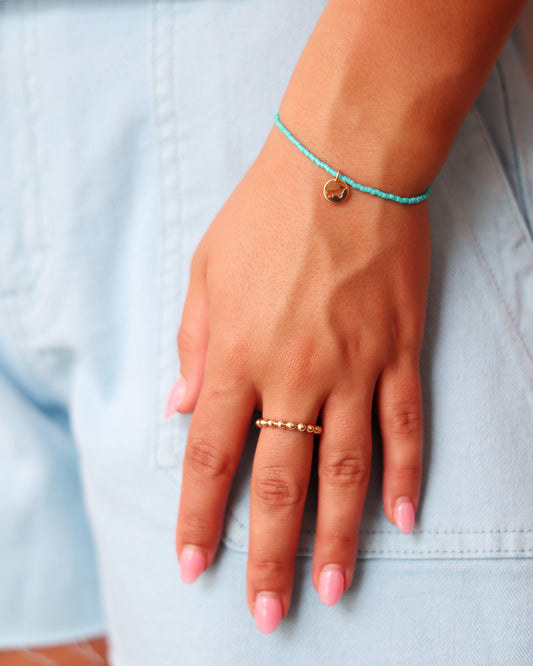 Enewton Hope Classic Bud the Dachshund Disc Bracelet Turquoise Seaside Florida 30A The Seaside Style