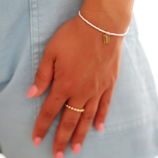 Enewton Hope Classic Seaside Tag Bracelet Silky White Seaside Florida 30A The Seaside Style