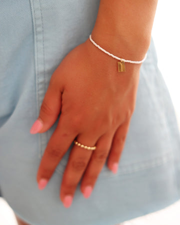 Enewton Hope Classic Seaside Tag Bracelet Silky White Seaside Florida 30A The Seaside Style