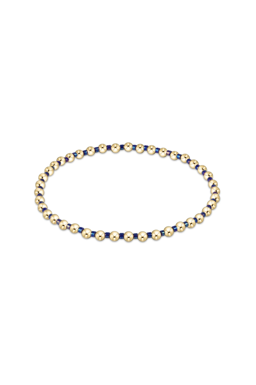 Enewton Hope Grateful Bracelet - Blue Metallic