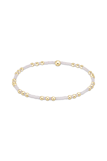 Enewton Hope Joy Bracelet - Silky White