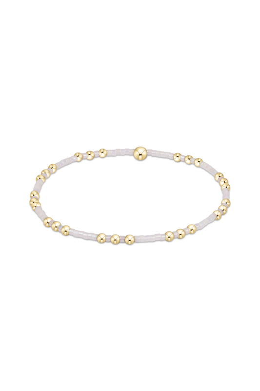 Enewton Hope Joy Bracelet - Silky White