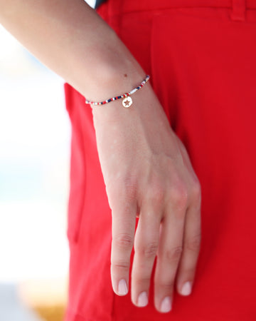 Enewton Hope Unwritten Bracelet - Firecracker - Star Small Gold Disc 30A Seaside Florida