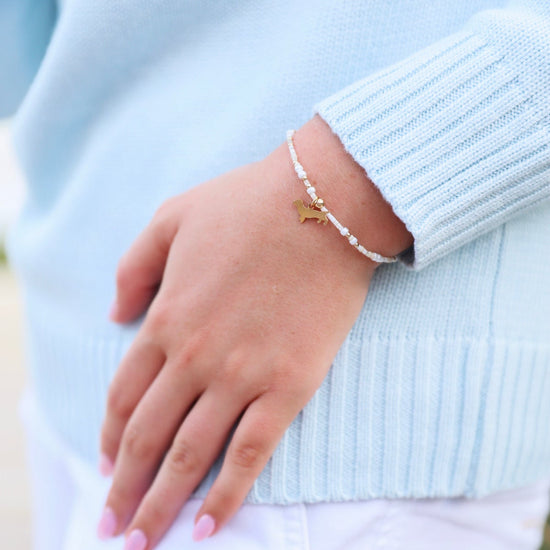 Enewton Hope Unwritten Bud Charm Bracelet - Call Me On My Shellphone