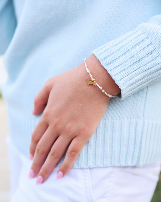 Enewton Hope Unwritten Bud Charm Bracelet - Call Me On My Shellphone