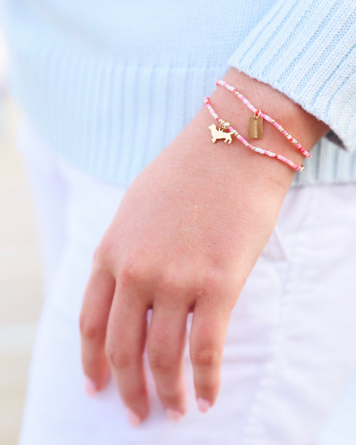 Enewton Hope Unwritten Bud Charm Bracelet - Kind of a Pig Deal Seaside Stack