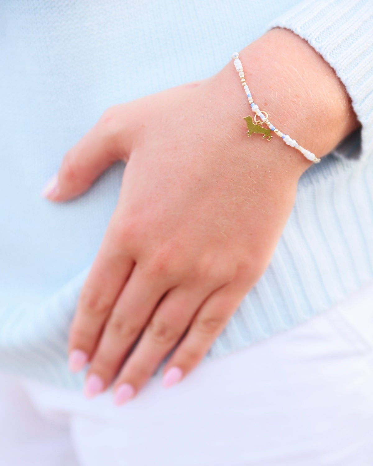 Enewton Hope Unwritten Bud Charm Bracelet - Skinny Dippin'