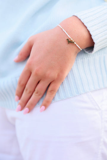 Enewton Hope Unwritten Bud Charm Bracelet - White