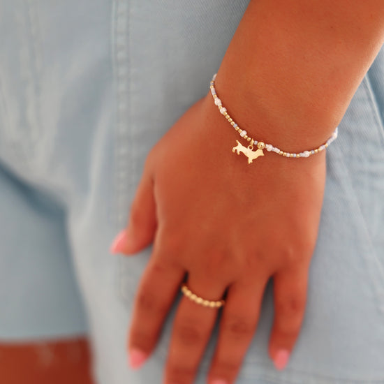 Enewton Hope Unwritten Bud the Dachshund Charm Bracelet It's Not That Deep Seaside Florida 30A The Seaside Style