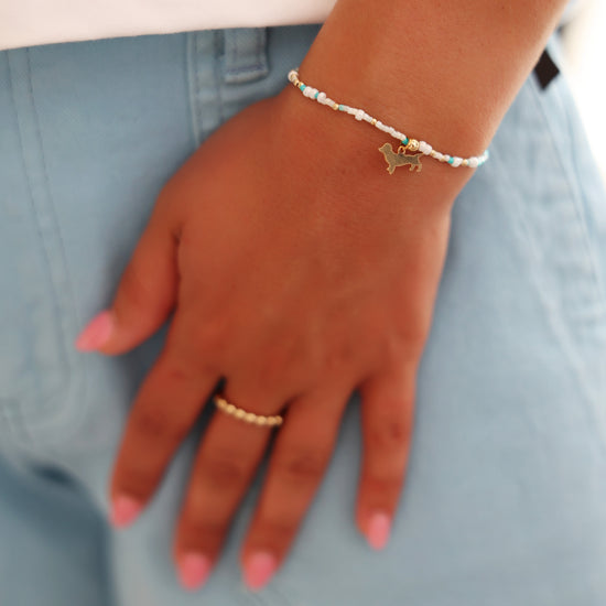 Enewton Hope Unwritten Bud the Dachshund Charm Bracelet Turq It Real Good Seaside Florida 30A The Seaside Style