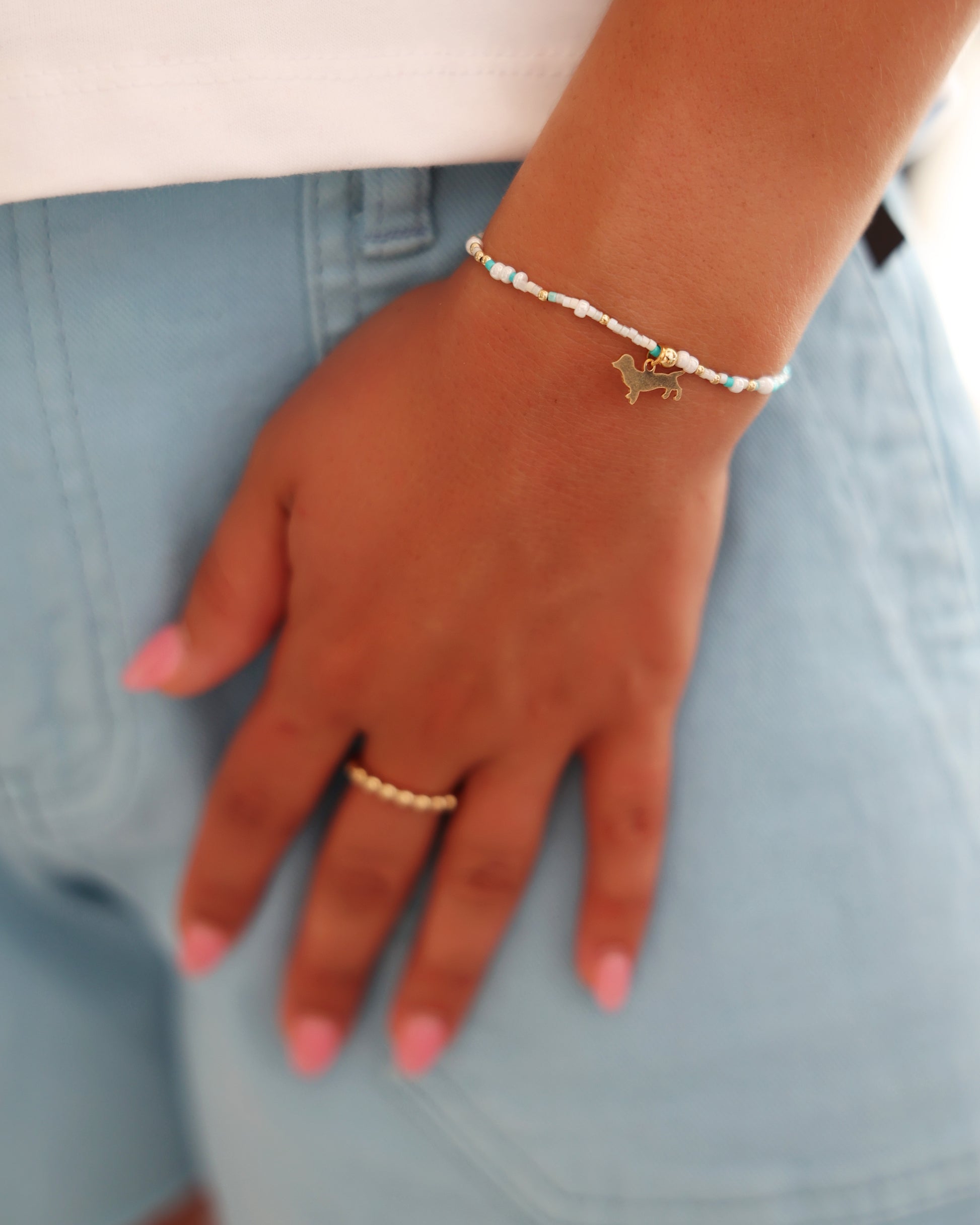 Enewton Hope Unwritten Bud the Dachshund Charm Bracelet Turq It Real Good Seaside Florida 30A The Seaside Style