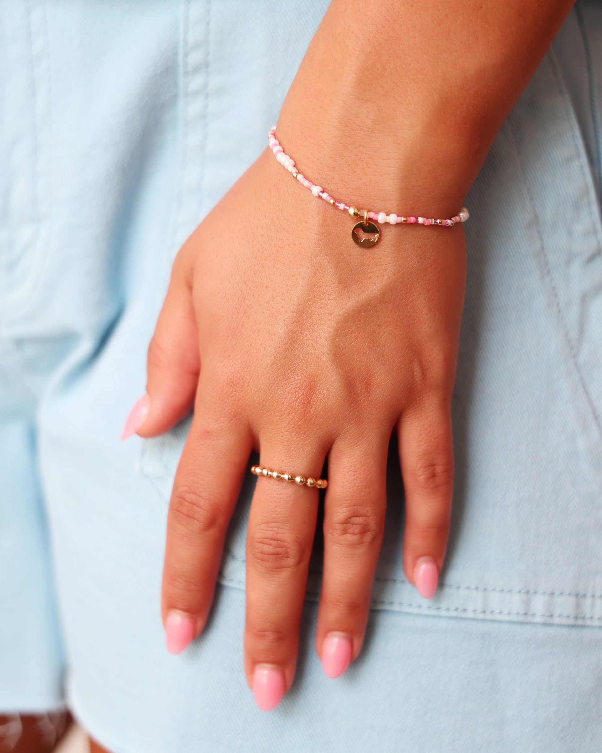 Enewton Hope Unwritten Bud the Dachshund Disc Bracelet Kiss and Tell Seaside Florida 30A The Seaside Style