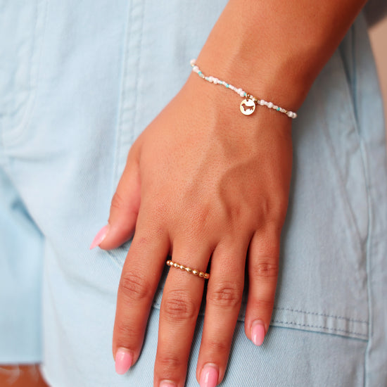 Enewton Hope Unwritten Bud the Dachshund Disc Bracelet Turq It Real Good Seaside Florida 30A The Seaside Style