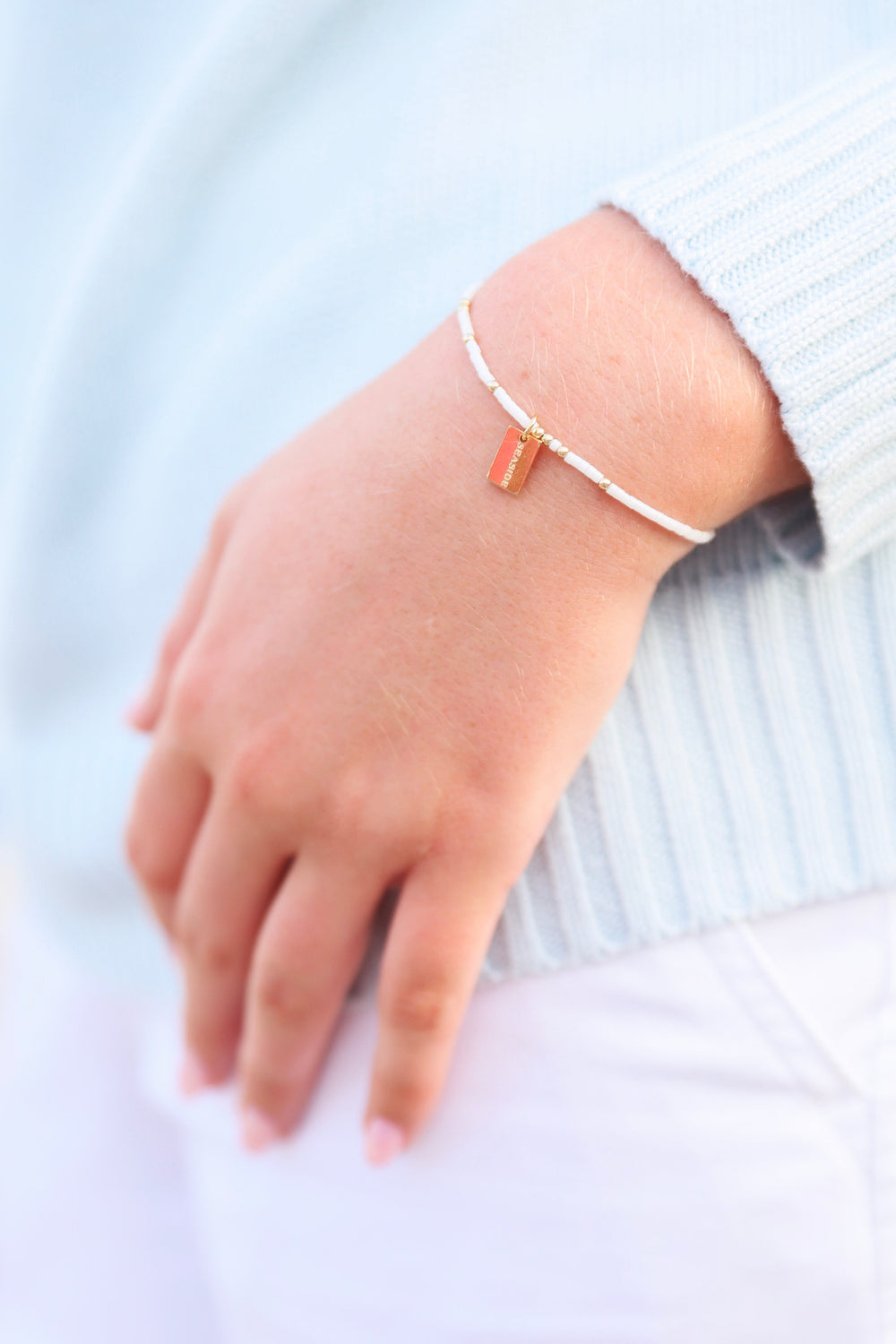 Enewton Hope Unwritten Seaside Charm Bracelet - White Seaside