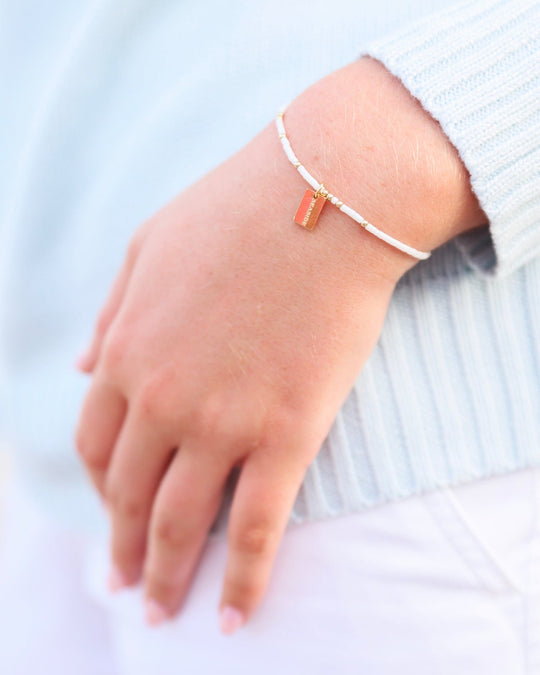 Enewton Hope Unwritten Seaside Tag Bracelet White