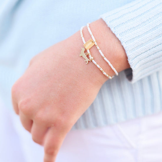 Enewton Hope Unwritten Seaside Charm Bracelet - White Stack Seaside