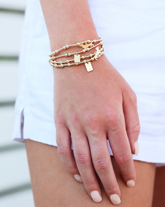 Enewton Hope Unwritten Seaside Tag Bracelet - Gold the Seaside Style 