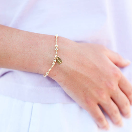 Enewton Hope Unwritten Seaside Tag Bracelet - Gold The Seaside Style 