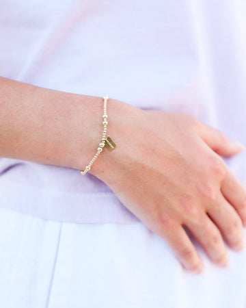Enewton Hope Unwritten Seaside Tag Bracelet - Gold The Seaside Style 