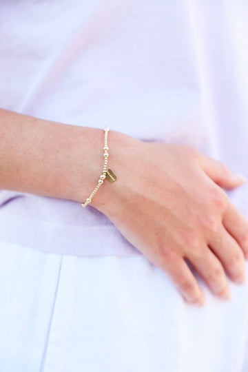 Enewton Hope Unwritten Seaside Tag Bracelet - Gold The Seaside Style 