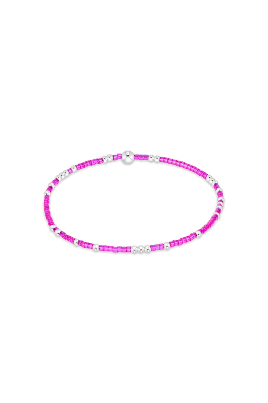 Enewton Hope Unwritten Sterling Bracelet - Fuchsia