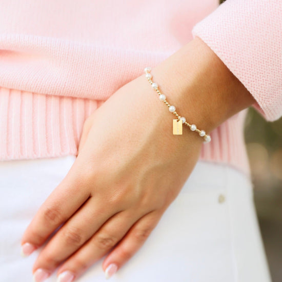 Enewton Pearl Sincerity Seaside Tag Bracelet The Seaside Style
