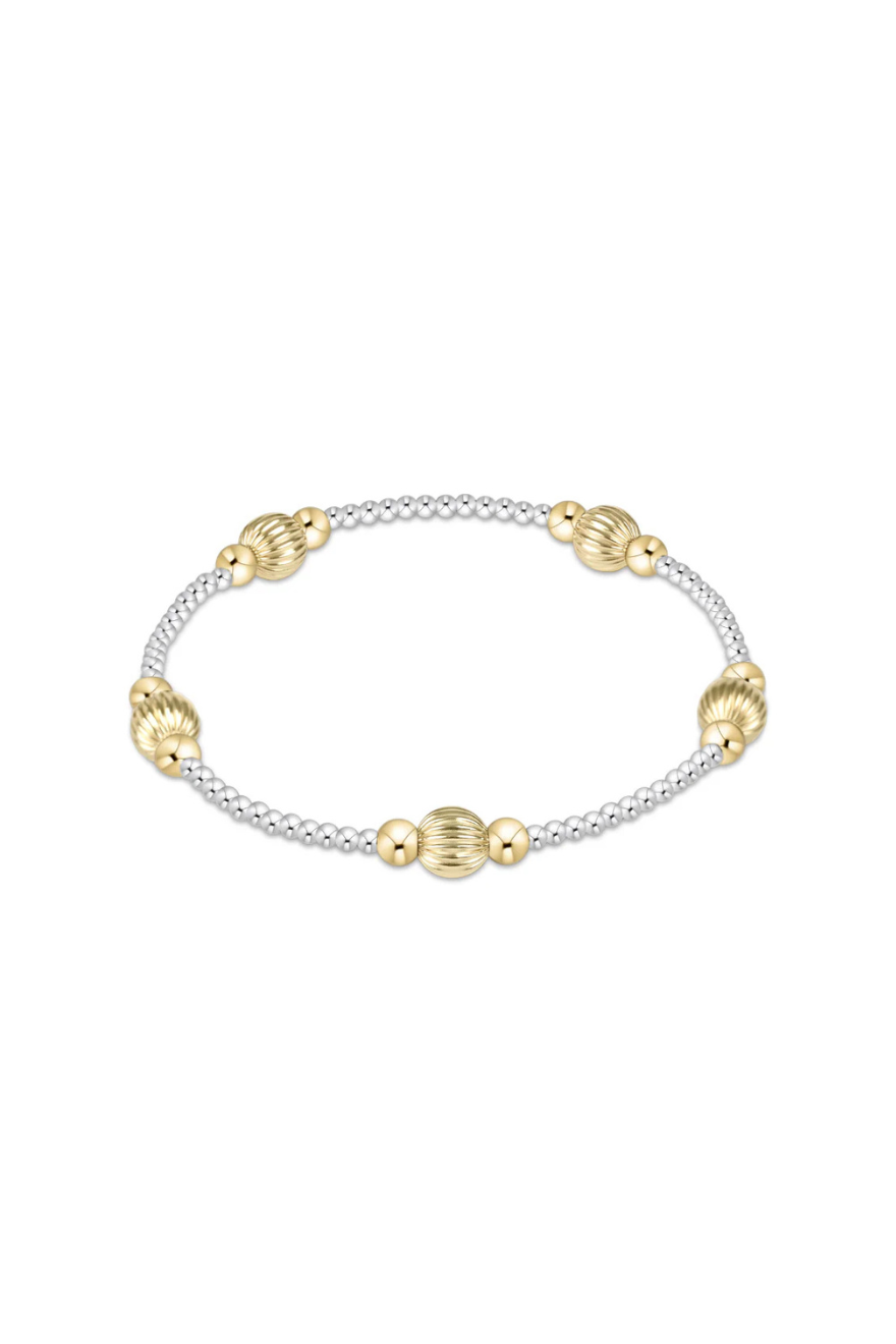 Enewton Purpose Dignity 6mm Bead Bracelet - Mixed Metal