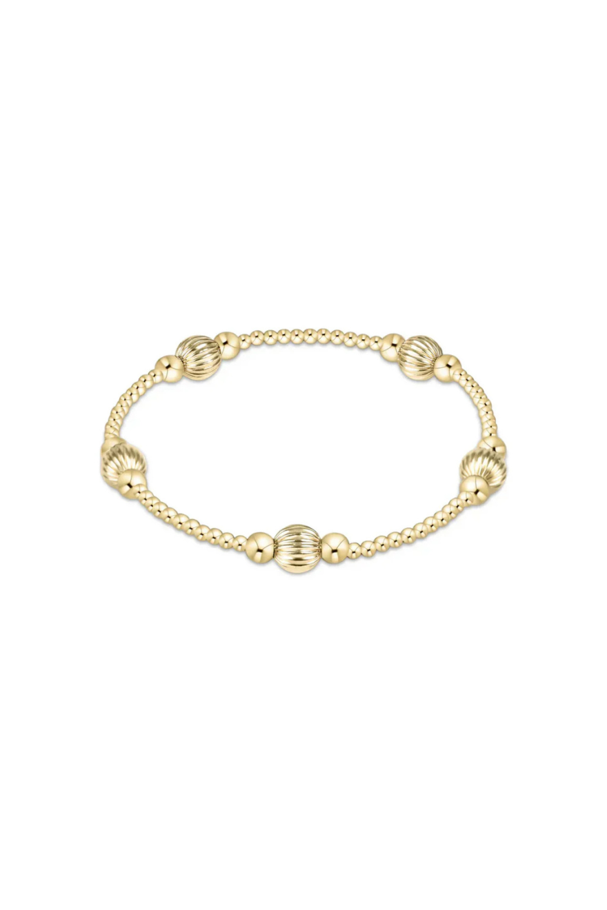 Enewton Purpose Dignity 6mm Gold Bead Bracelet