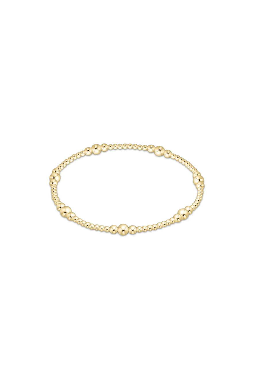 Enewton Purpose Gold 4mm Bead Bracelet