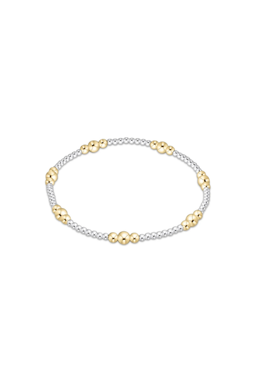 Enewton Purpose Gold 4mm Bead Bracelet - Mixed Metal