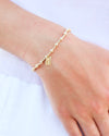 Enewton Seaside Sincerity Pattern 4mm Bead Bracelet - Gold The Seaside Style 