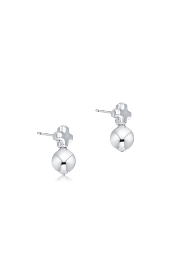 Enewton Signature Cross Small Sterling Stud - Classic Sterling