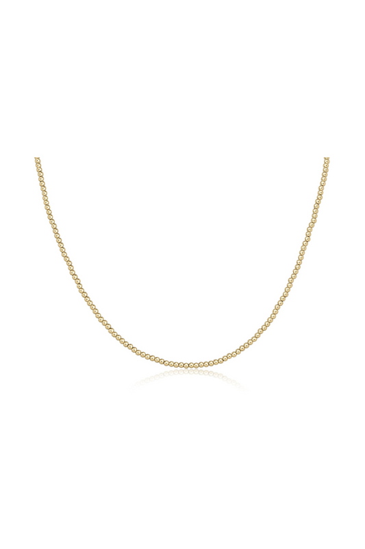 Enewton 15" Choker Classic Gold 2.5mm Bead