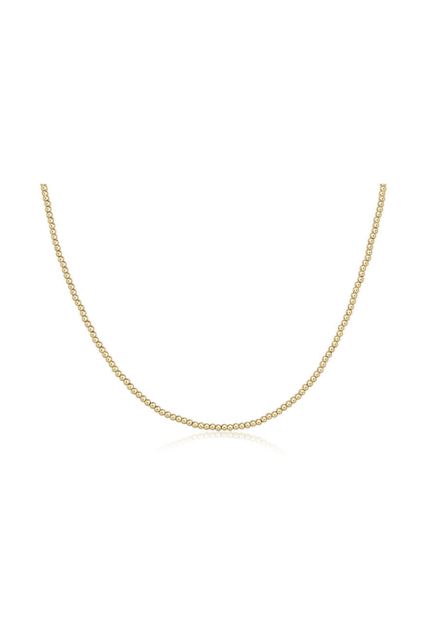 Enewton 15" Choker Classic Gold 2.5mm Bead