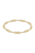 Enewton Classic Joy Pattern 4mm Bead Bracelet - Gold