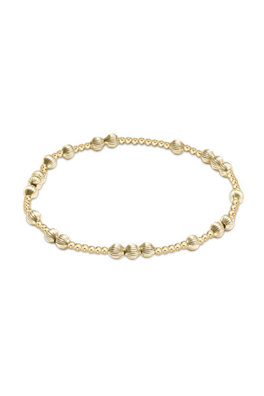 Enewton Hope Unwritten Dignity 4mm Bead Bracelet - Gold