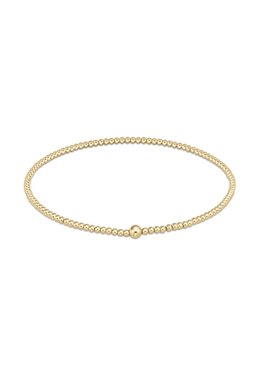 Enewton Classic Gold 2mm Bead Bangle