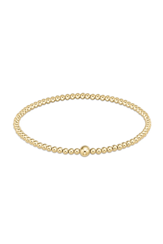 Enewton Classic Gold 3mm Bead Bangle