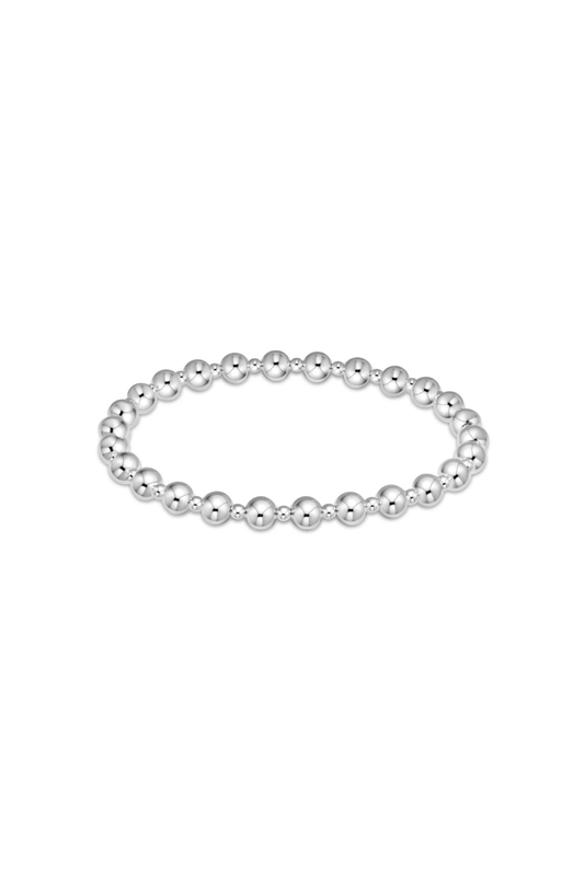 Enewton Classic Grateful Pattern 5mm Bead Bracelet - Sterling