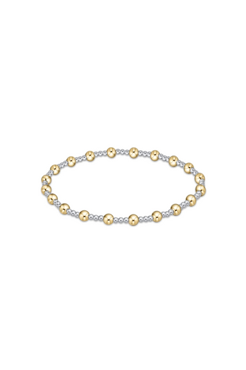 Enewton Classic Sincerity Pattern 4mm Bead Bracelet - Mixed Metal