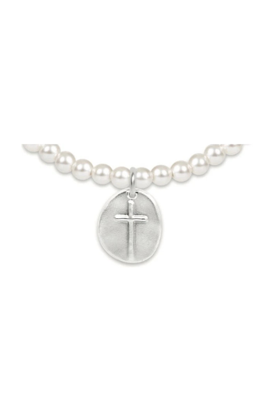 Enewton Classic Pearl 4mm Bead Bracelet - Inspire Sterling Charm