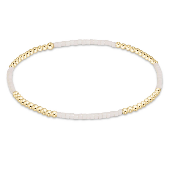 Enewton hope blissful bracelet - milkshake cabana the seaside style 30a white 