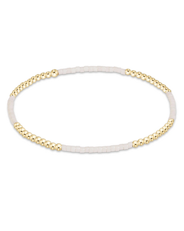Enewton hope blissful bracelet - milkshake cabana the seaside style 30a white 