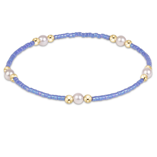 Enewton hope purpose pearl bracelet - bright blue cabana the seaside style 30a blue 