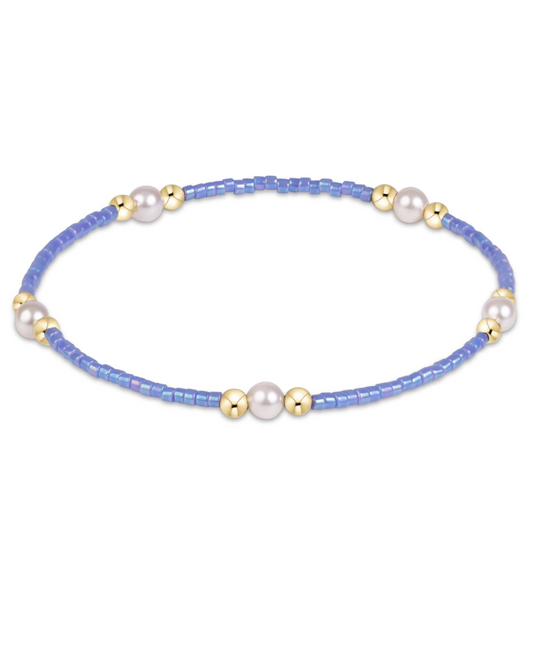 Enewton hope purpose pearl bracelet - bright blue cabana the seaside style 30a blue 