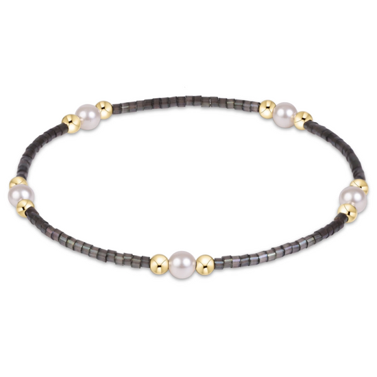 Enewton hope purpose pearl bracelet - moonlight cabana the seaside style 30a black 