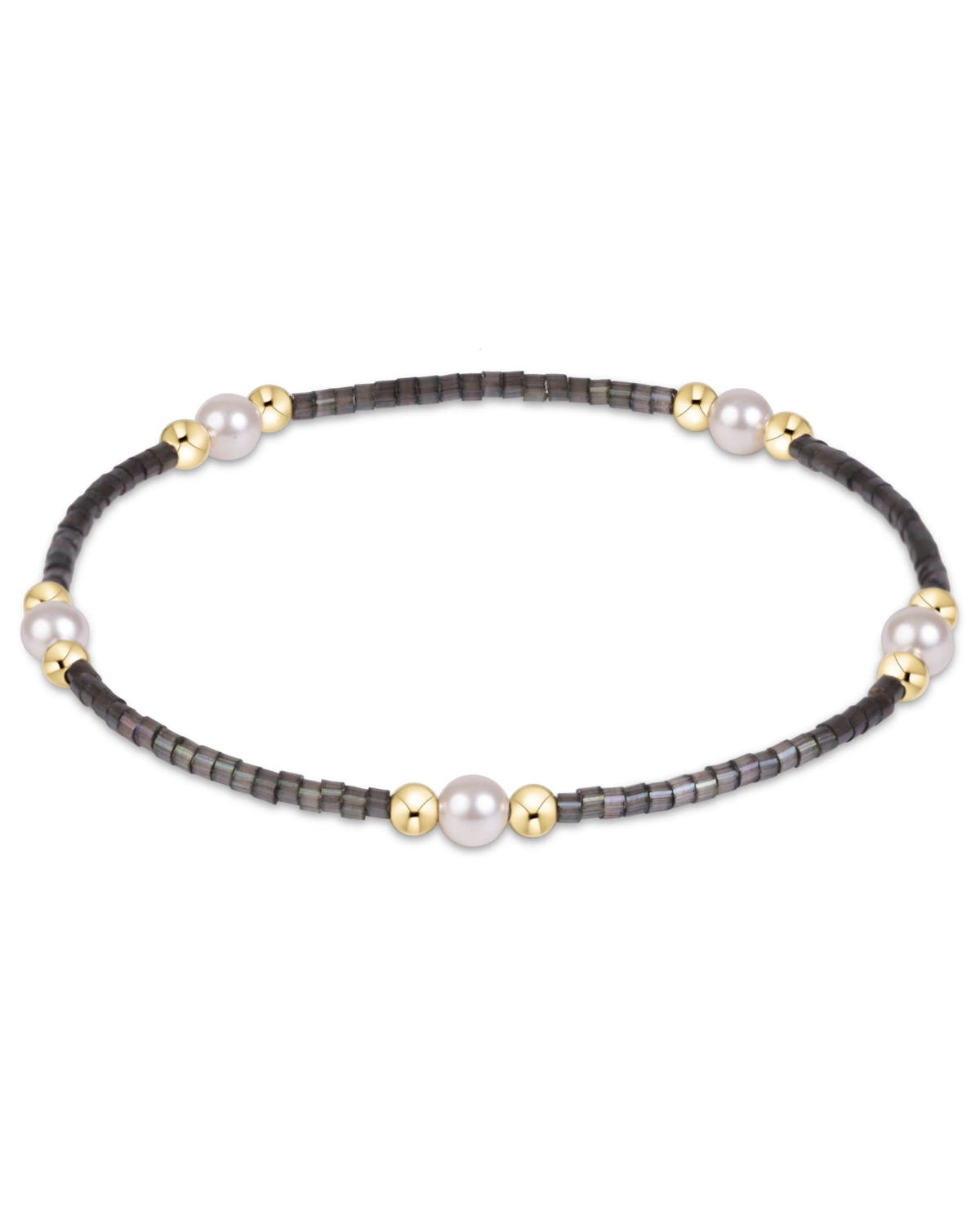 Enewton hope purpose pearl bracelet - moonlight cabana the seaside style 30a black 